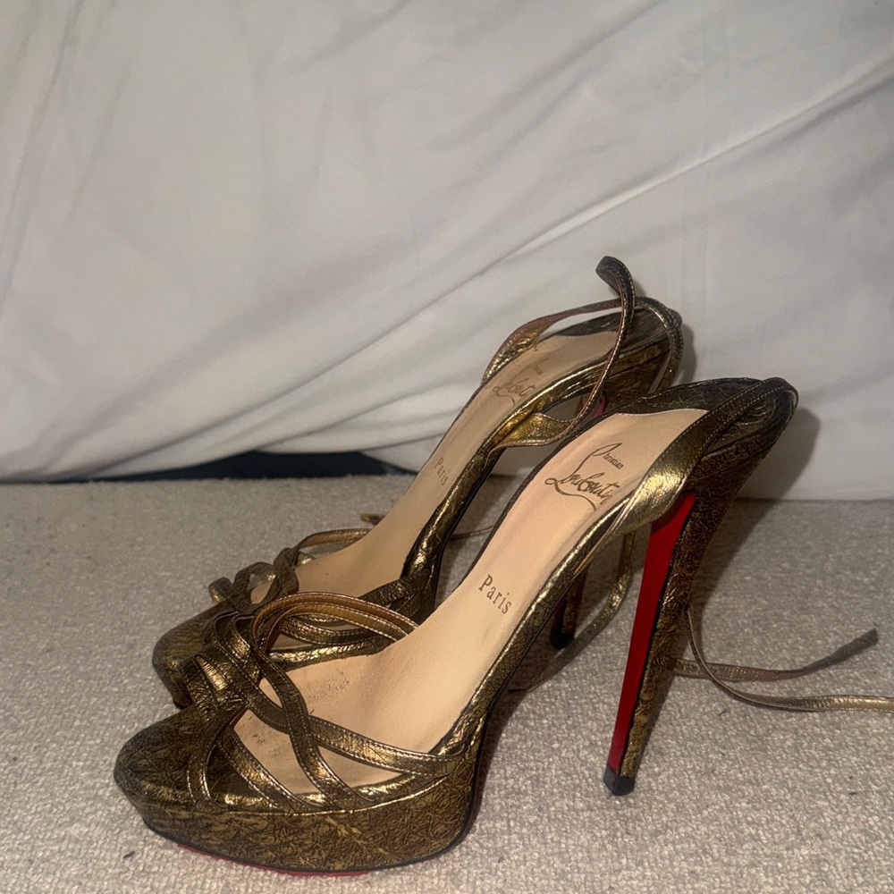 Christian Louboutin Passiflore Platform Heels